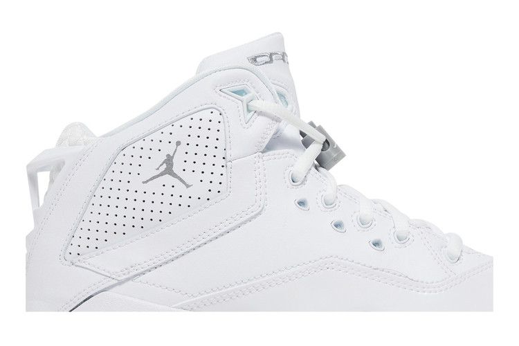 jordan b loyal white metallic silver