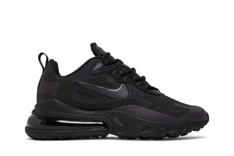 Nike Air Max 270 React Triple Black Womens