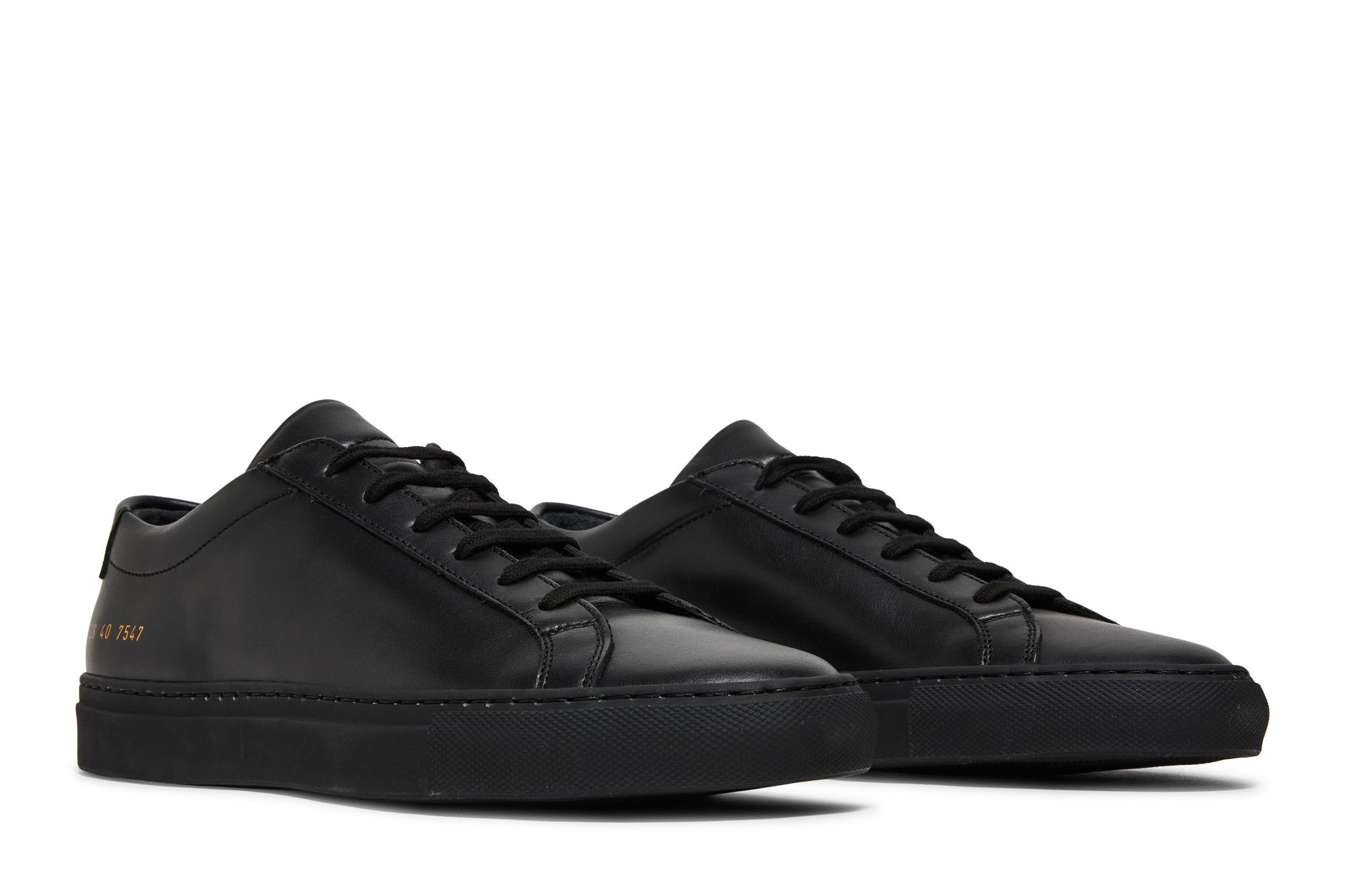 Pre-owned Common Projects Achilles Low 'black'