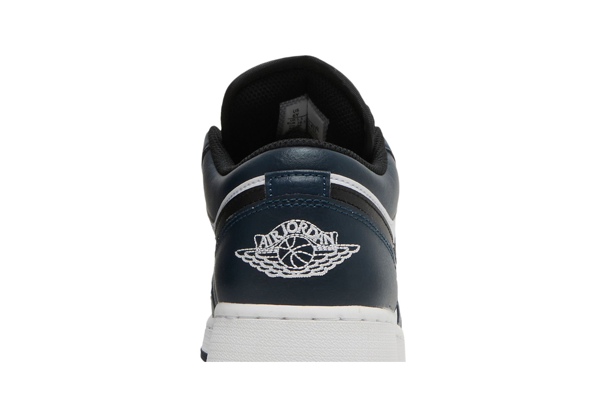 Pre-owned Air Jordan 1 Low Gs 'armory Navy' In Blue