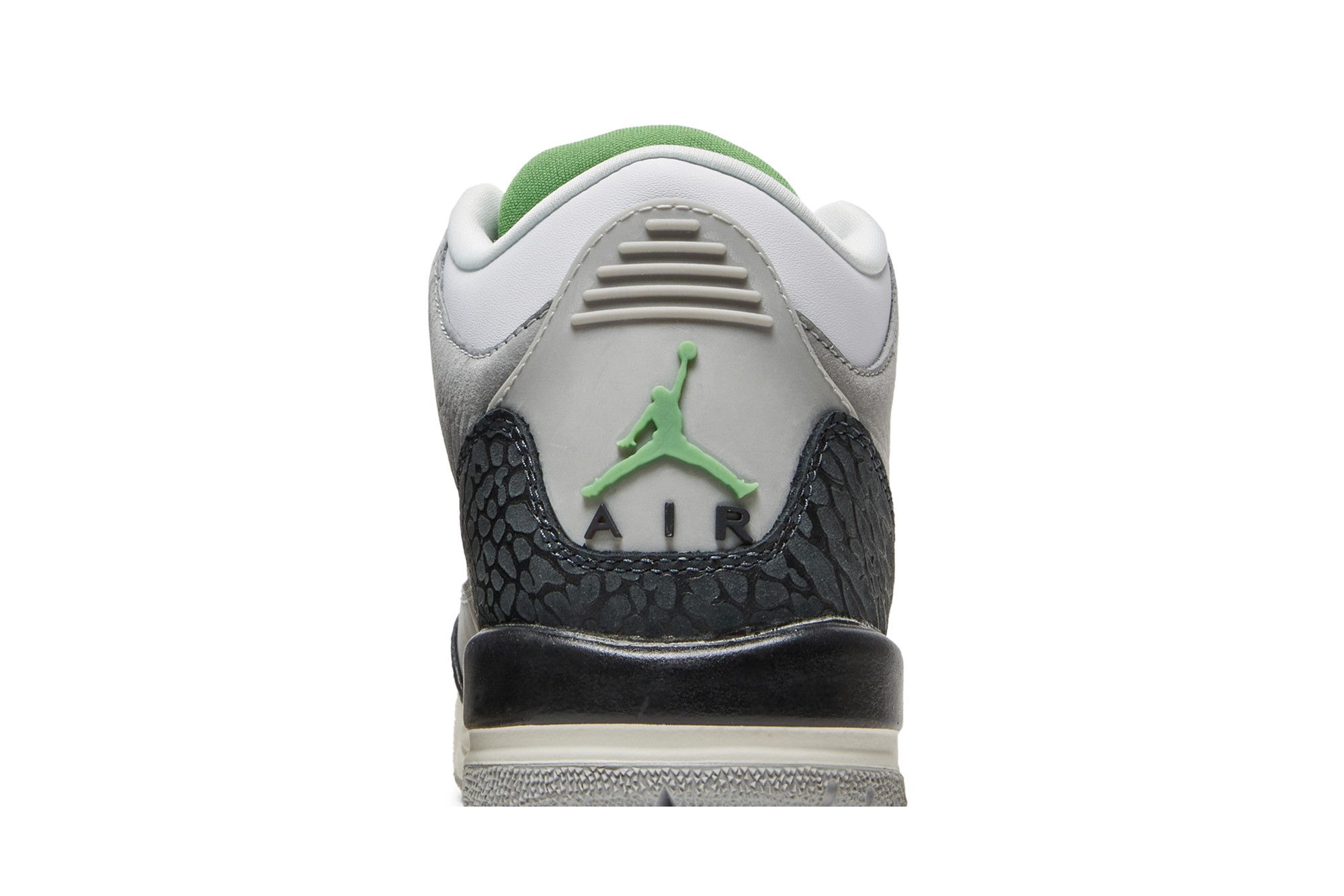 Pre-owned Air Jordan 3 Retro Gs 'chlorophyll' In Green