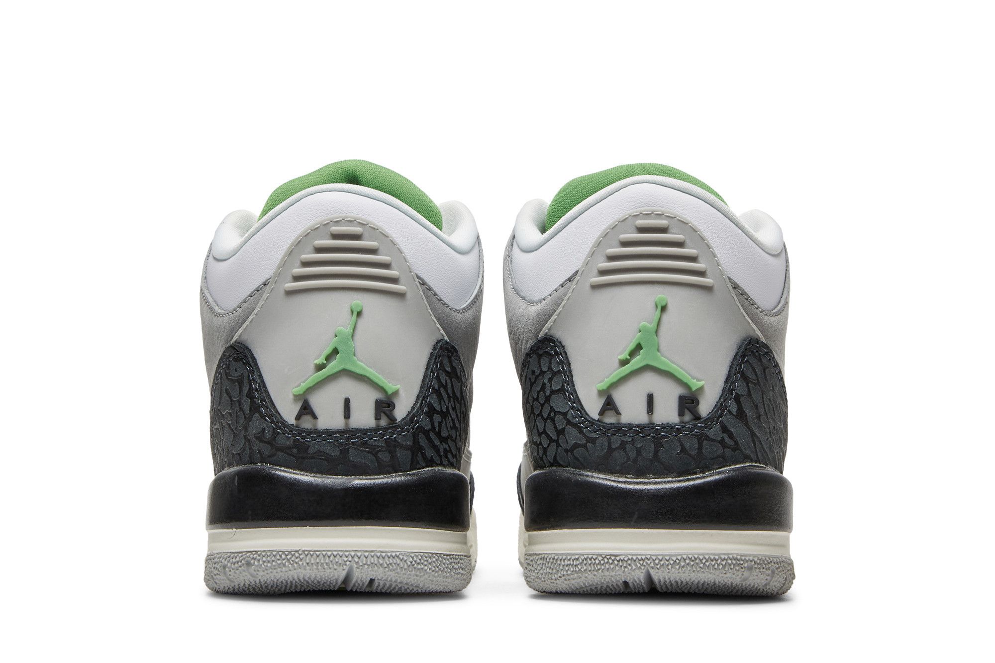 Pre-owned Air Jordan 3 Retro Gs 'chlorophyll' In Green