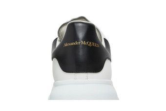 Buy Alexander McQueen Oversized Sneaker 'White Black' - 553680