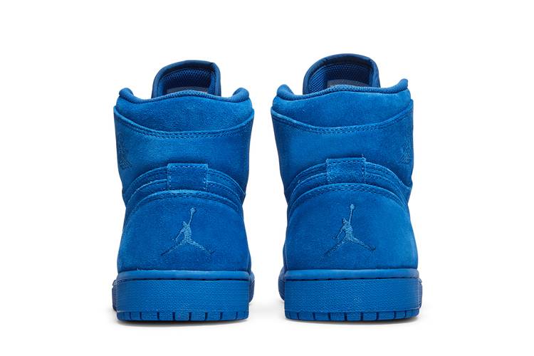Buy Air Jordan 1 Retro High 'Blue Suede' - 332550 404 - Blue | Goat