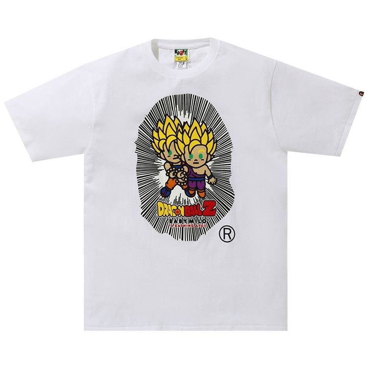 Buy BAPE x Dragon Ball Z Baby Milo Big Ape Tee 'White