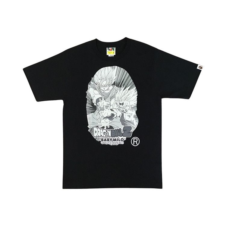 Bape X Dragon Ball Z Big Ape Head T-Shirt Black