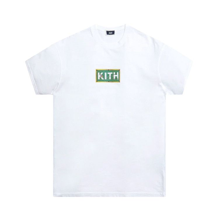 Buy Kith Billiards Classic Logo Tee 'White' - KH030075 101 | GOAT