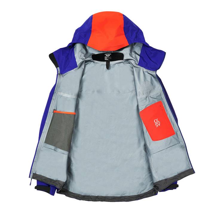 Palace arc’teryx alpha SV jacket blue マウンテンパーカー ジャケット/アウター メンズ 買い値下
