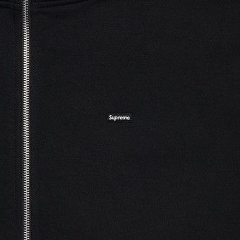 Buy Supreme Small Box Facemask Zip Up Hooded Sweatshirt 'Black