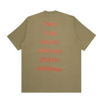 Buy Supreme x The Crow Tee 'Light Olive' - FW21T41 LIGHT OLIVE | GOAT