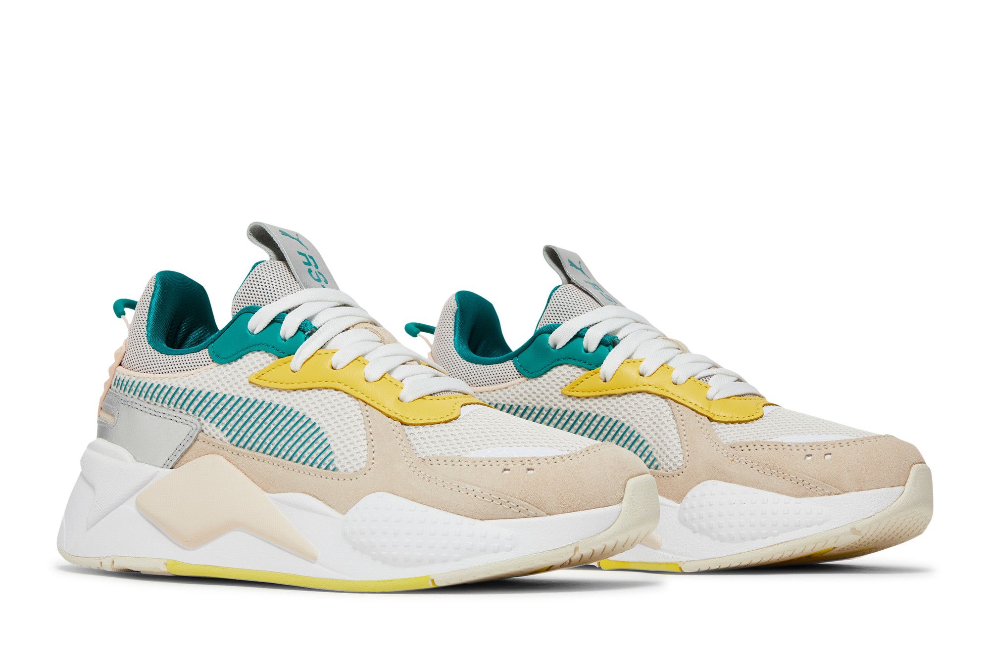 Pre-owned Puma Wmns Rs-x 'ocean Queen' In Cream