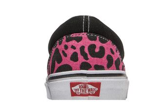 pink cheetah print vans