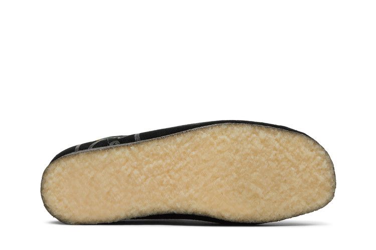 Jamaica X Clarks Wallabee Black