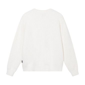 Buy Stussy Shaggy Cardigan 'Bone' - 117094 BONE | GOAT