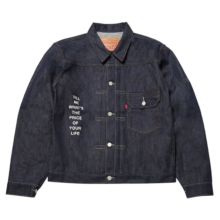 Buy Undercover x Levi's Type I Mother Sky Boxy Denim Jacket 'Blue
