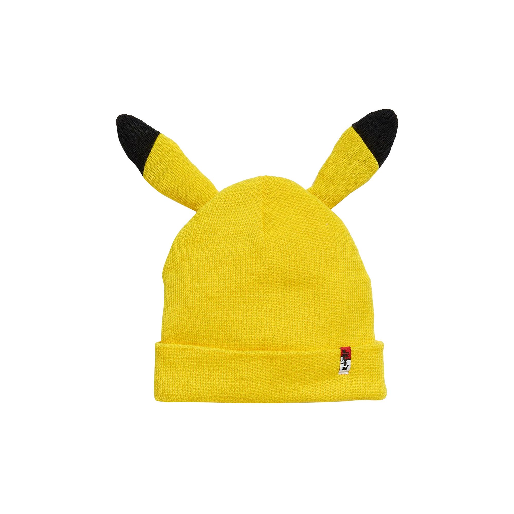 Pre-owned Levi's X Pokémon Pikachu Ears Beanie 'regular Yellow'