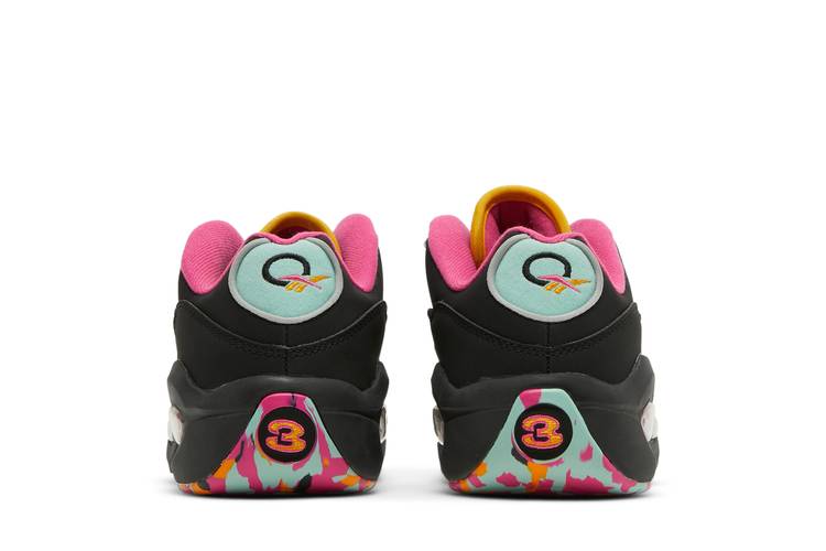 Reebok Question Low 'Alive with Color' | Black | Men's Size 10