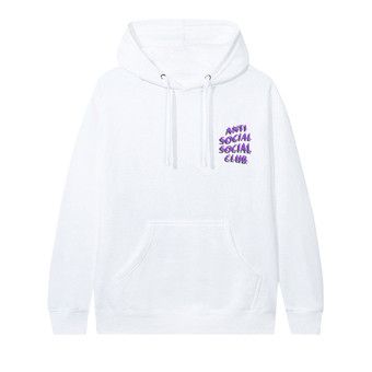 Size xxl Anti Social Social Club Toned Down Hoodie White