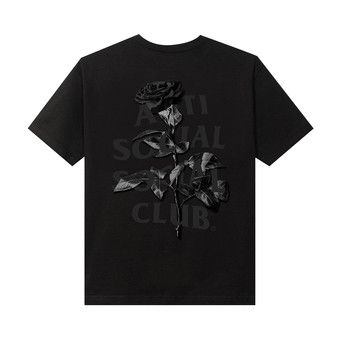 人気話題 ANTI SOCIAL SOCIAL CLUB x UNDEFEATED 2015 BLACK TEE Anti Social Social Club x Undefeated Paranoid T-shirt Black