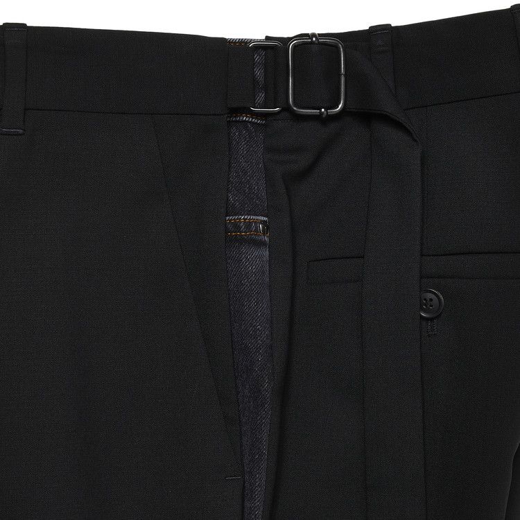 Buy Y/Project Lazy Trouser With Denim 'Black' - PANT83 S22 F299 | GOAT