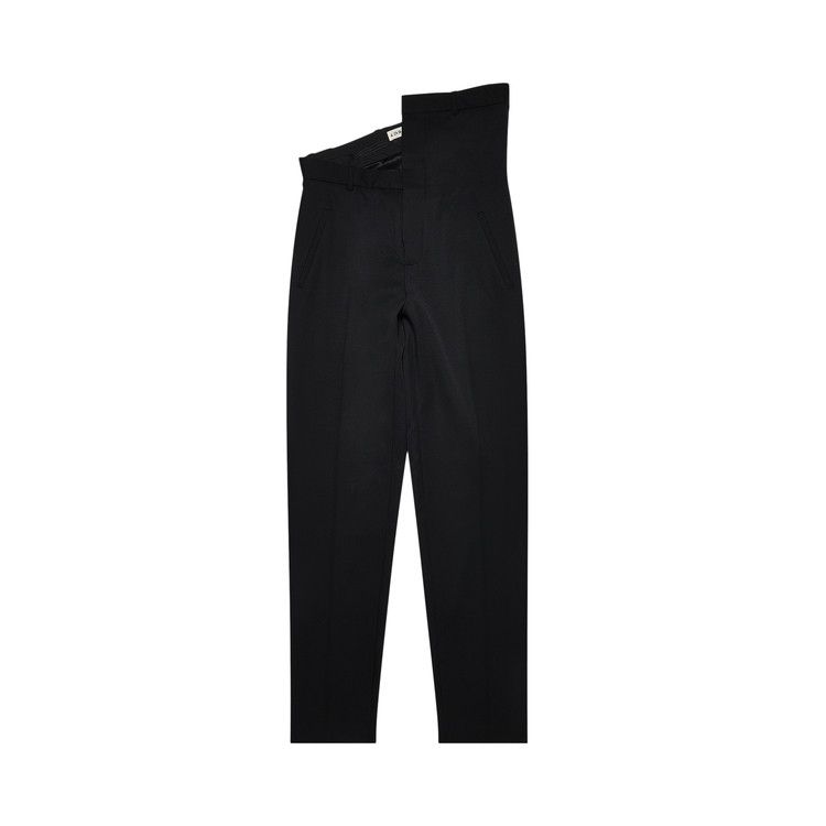 Buy Y/Project Classic Asymmetric Waist Trousers 'Black' - PANT28 S22 F299 |  GOAT