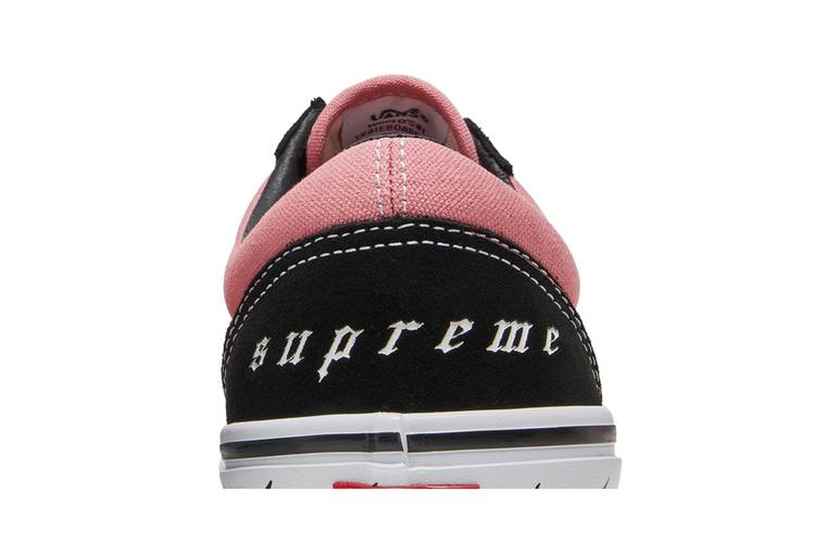 Supreme x Vans Skate Old Skool Pink 