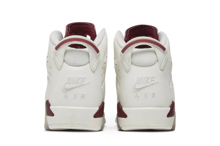 Air Jordan 6 Retro Off White/Maroon 384664-116 For Sale – Sneaker Hello