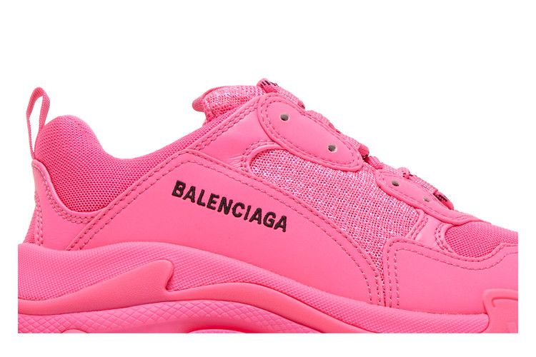 Balenciaga neon pink triple hot sale s