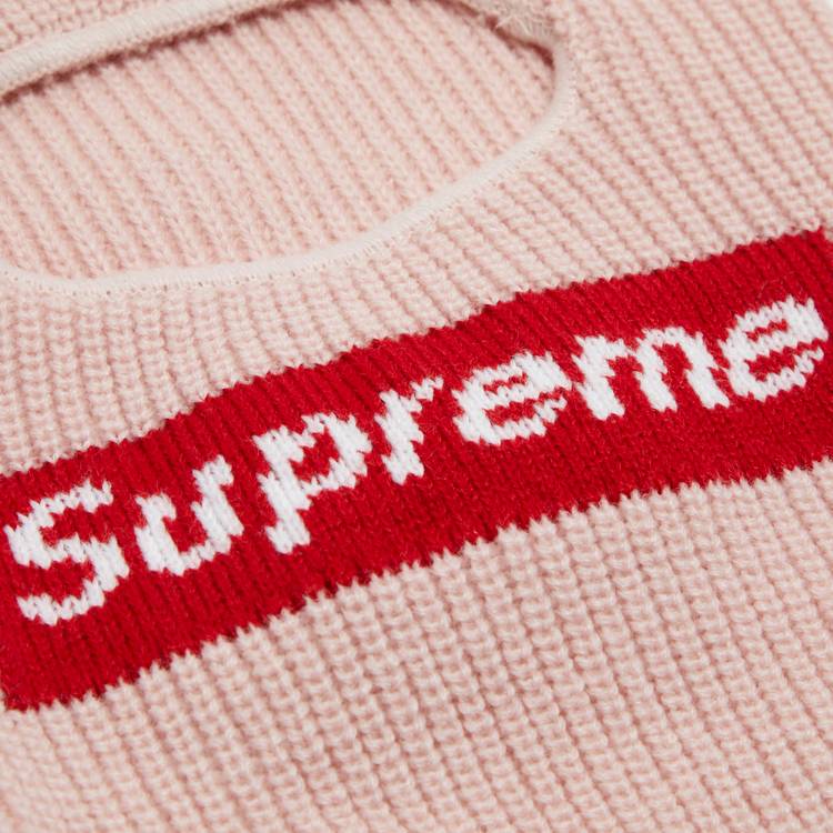 Supreme New Era Box Logo Balaclava Pink