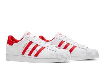 Buy Superstar White Vivid Red GZ3741 GOAT