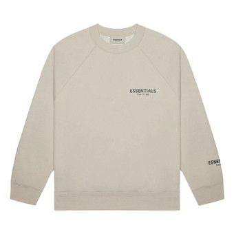 【ESSENTIALS】Crewneck Sweater/Seal(192SP244685F） Fear of God Essentials SS24 Crewneck Sweatshirt 'Seal