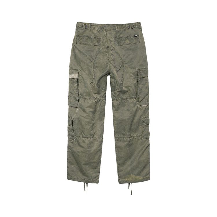 Buy Stussy Dyed Nylon Cargo Pant 'Olive' - 116524 OLIV | GOAT
