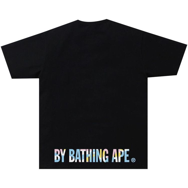 Buy BAPE New Multi Camo Ape Face Tee 'Black' - 1H30 110 036 BLACK