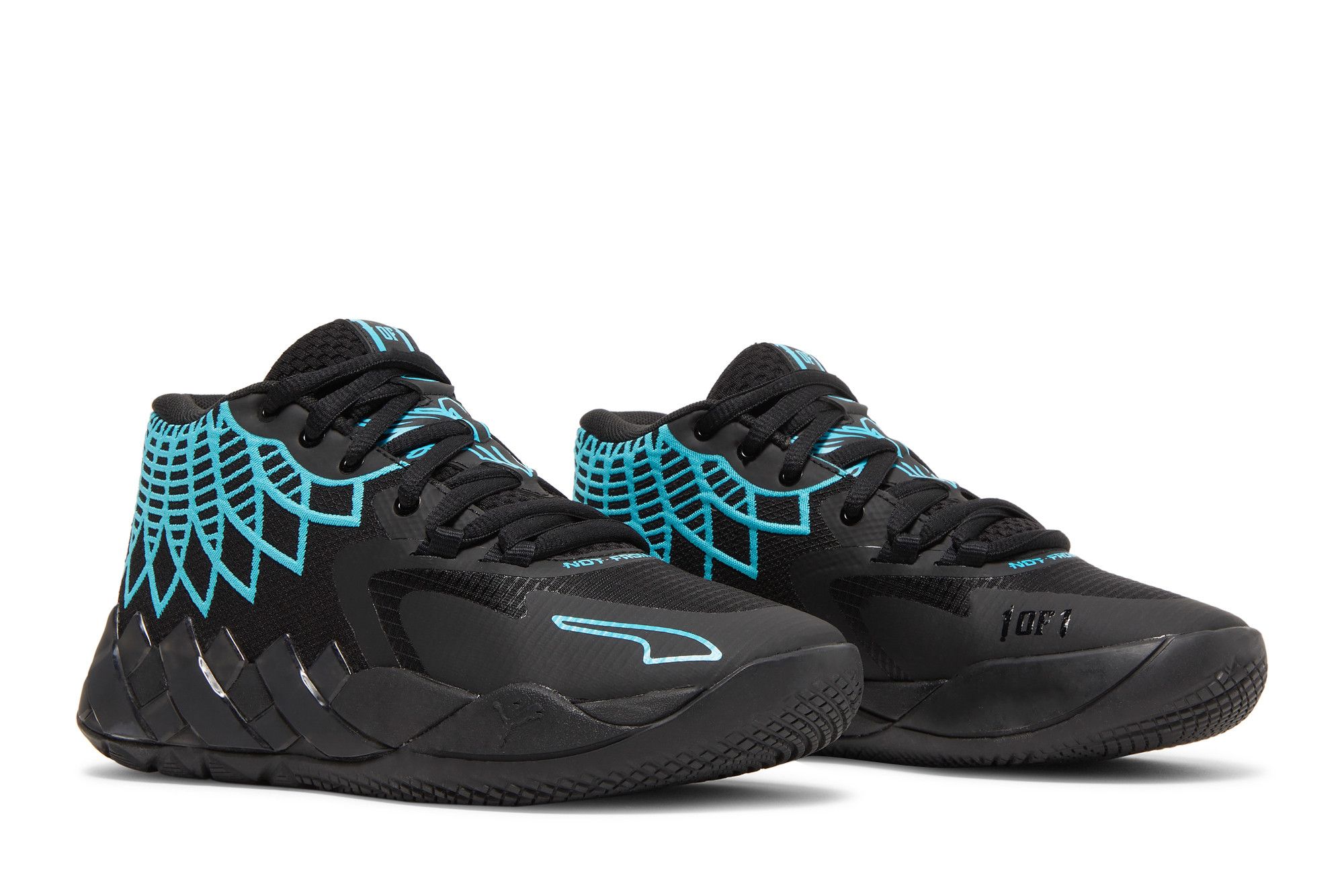 Pre-owned Puma Mb.01 Jr 'buzz City' In Black