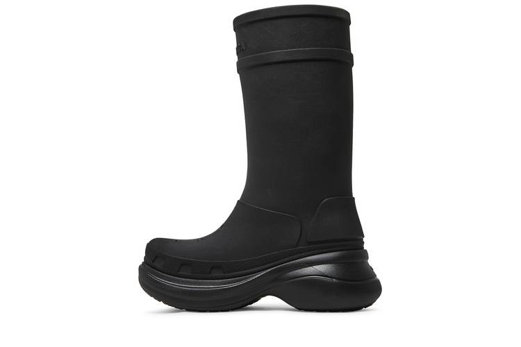 Buy Crocs x Balenciaga Clog Boot 2.0 'Black' - 677384 W1S8E 1000 