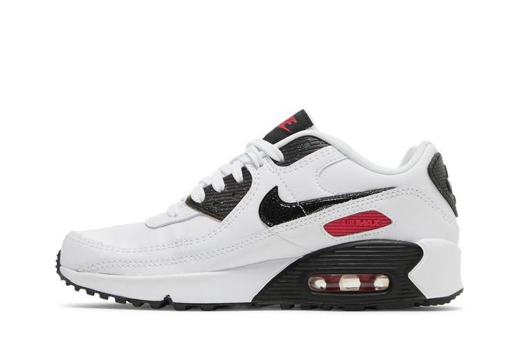 Buy Air Max 90 Leather SE GS 'White Very Berry' - DH2605 100