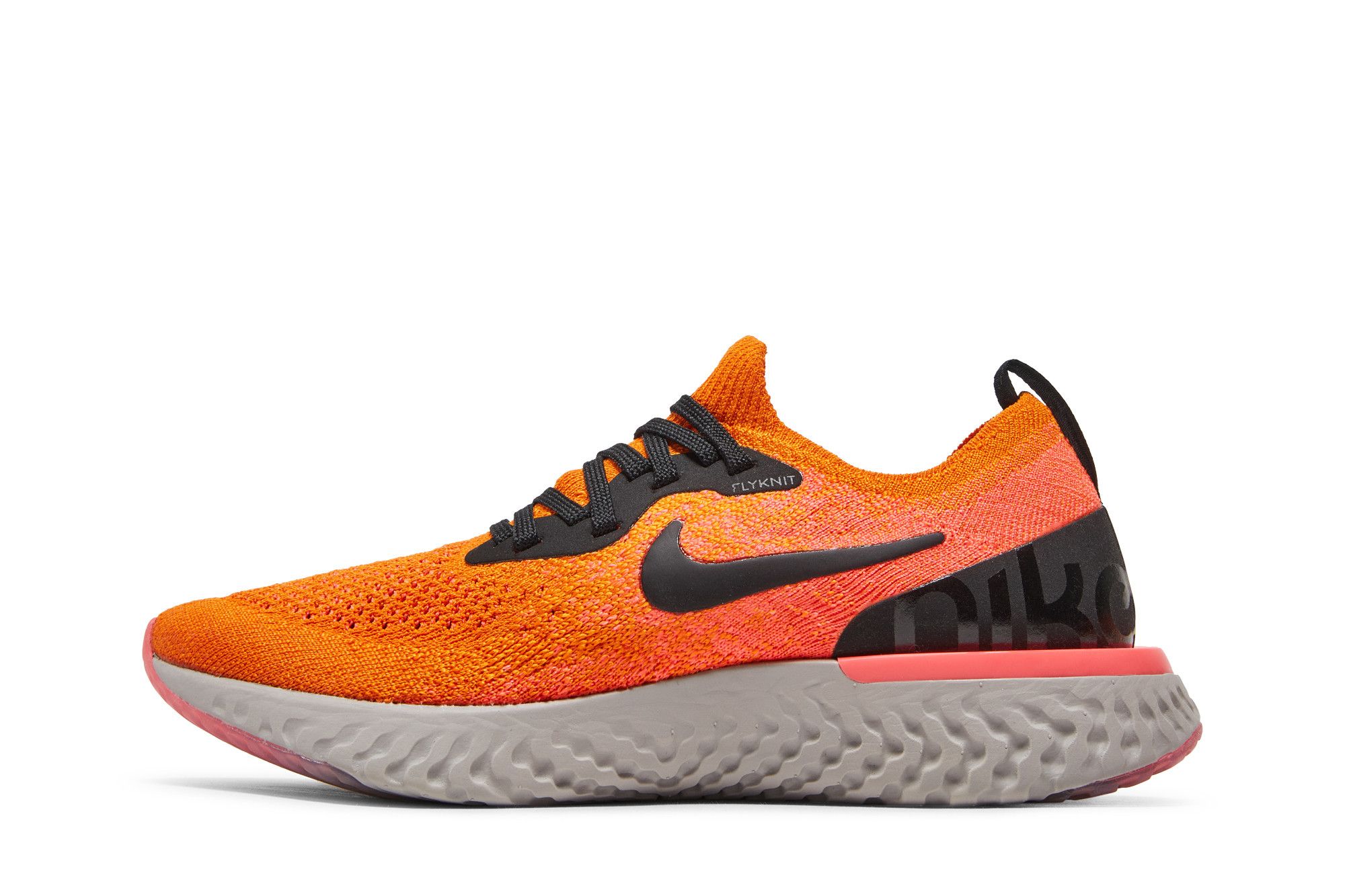 NIKE Pre-owned Epic React Flyknit Gs 'copper Flash' In Orange