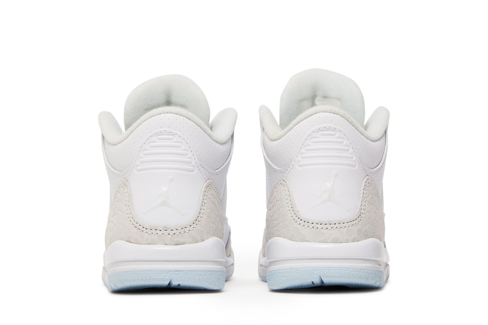 Pre-owned Air Jordan 3 Retro Ps 'triple White'