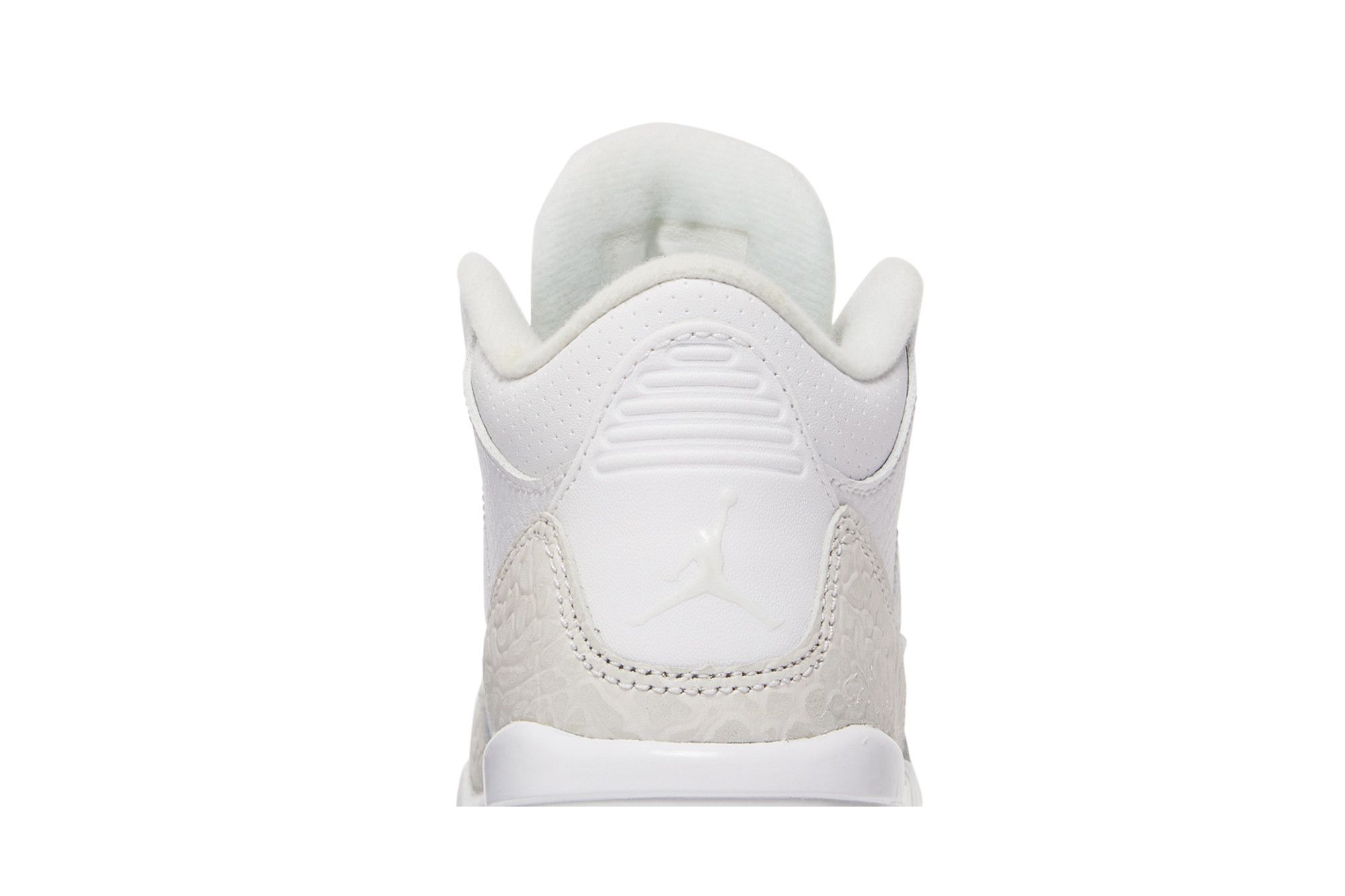 Pre-owned Air Jordan 3 Retro Ps 'triple White'