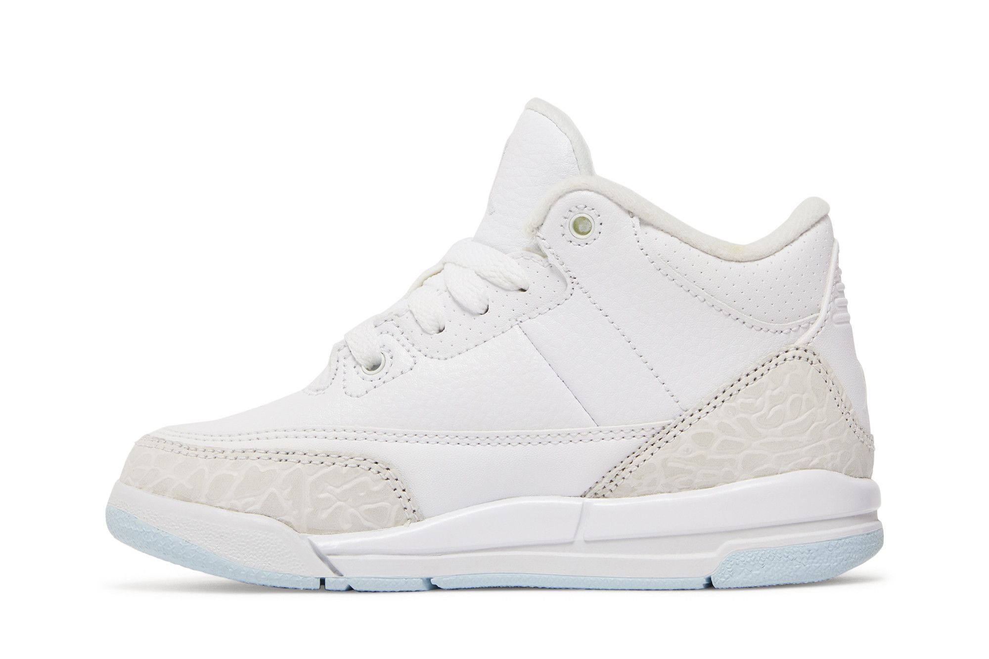 Pre-owned Air Jordan 3 Retro Ps 'triple White'