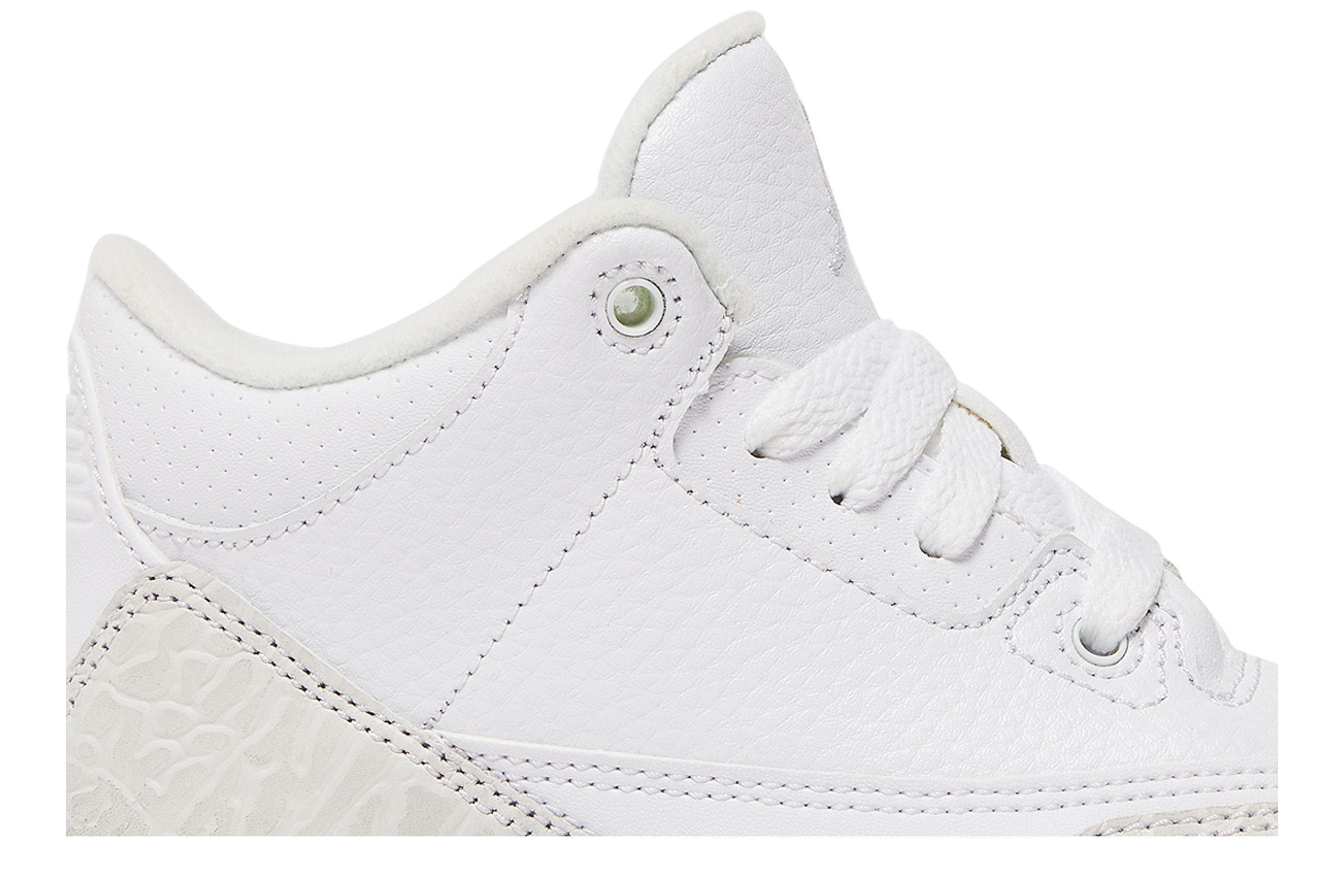 Pre-owned Air Jordan 3 Retro Ps 'triple White'