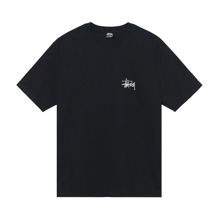 Buy Stussy Basic Stussy Tee 'Black' - 1904762 BLAC | GOAT