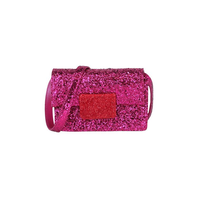 Buy Saint Laurent Lulu Bunny Glitter Crossbody Bag 'Pink