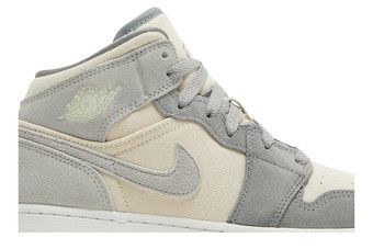 ナイキ エアジョーダン1 ミッドSEココナッツミルク/パーティクルグレー 楽天市場】NIKE AIR JORDAN 1 MID SE coconut milk/coconut milk