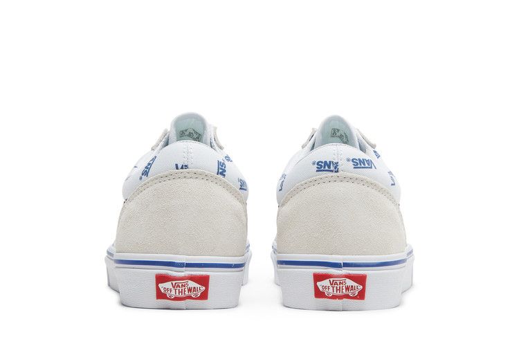 Vans Old Skool All Over Logo - White