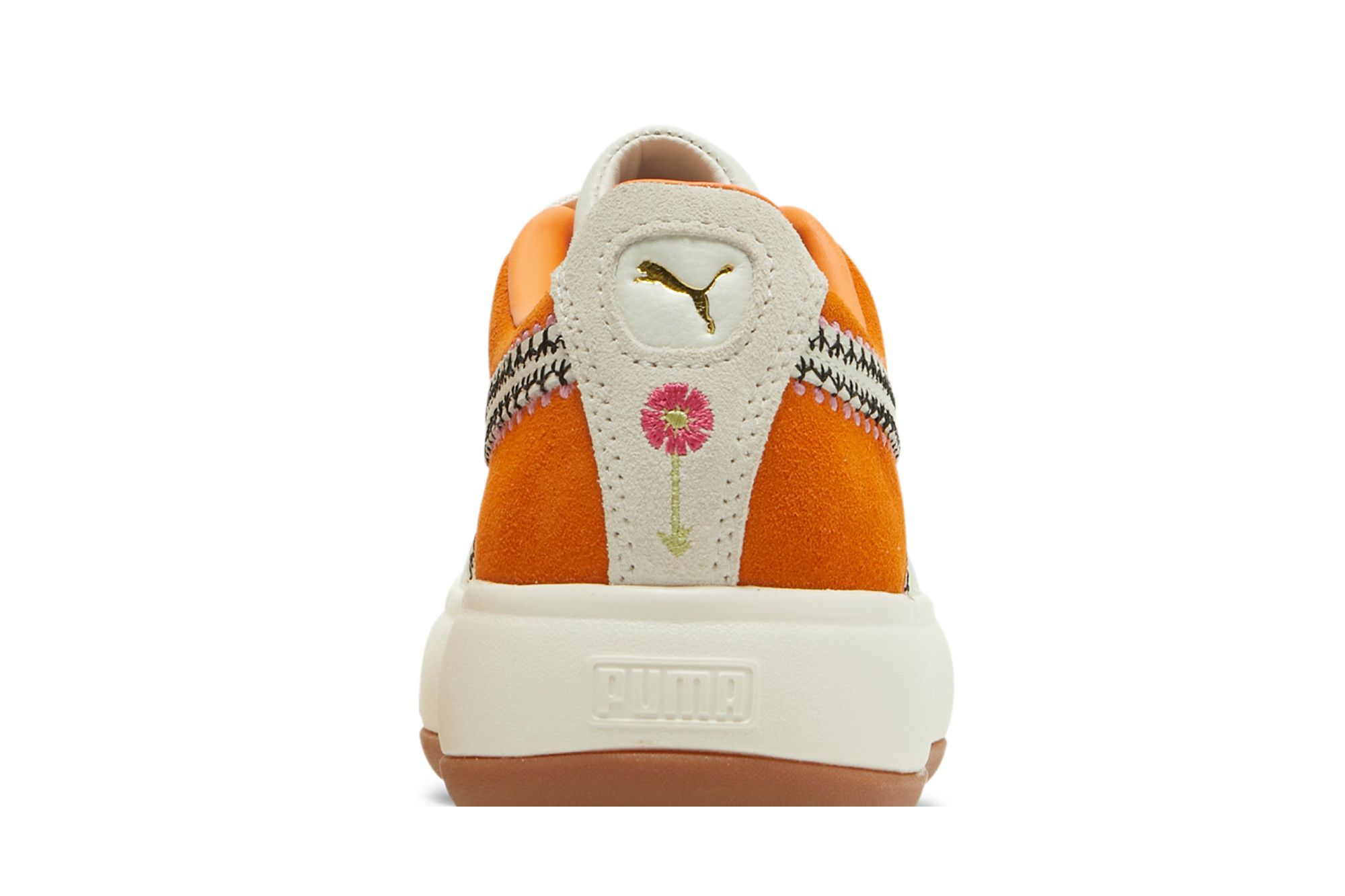 Pre-owned Puma Liberty Of London X Wmns Suede Mayu 'floral' In Yellow