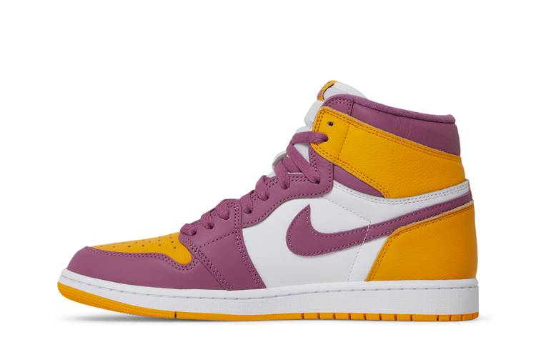 Jordan 1 deals yellow purple