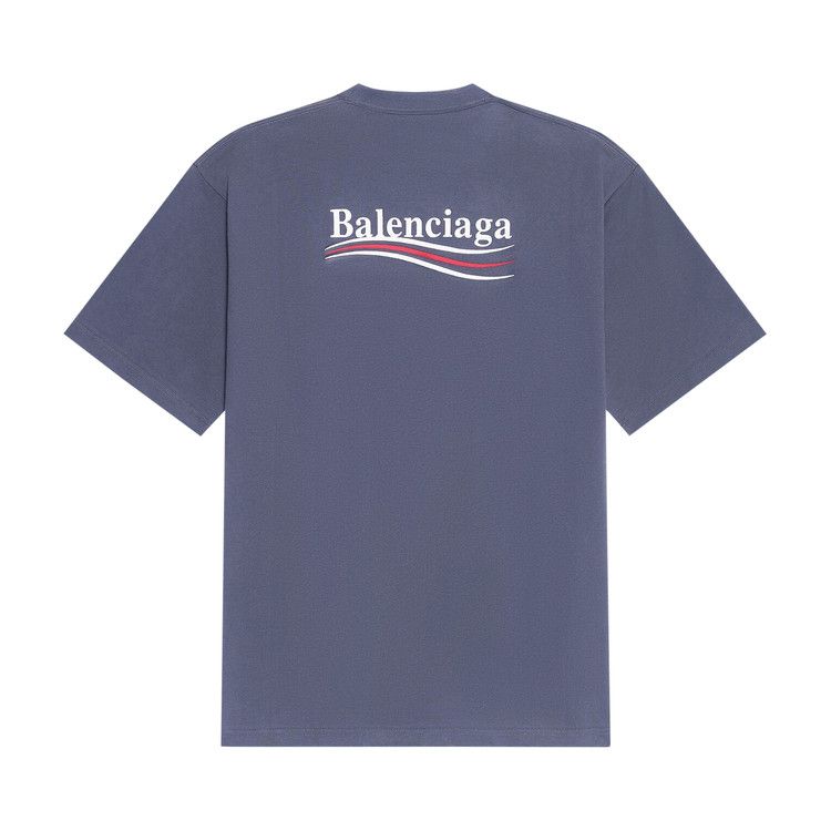 Balenciaga wave logo fashion tee