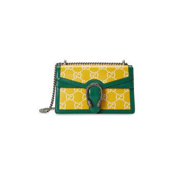 Buy Gucci GG Marmont Super Mini Bag 'Yellow/Green' - 476432