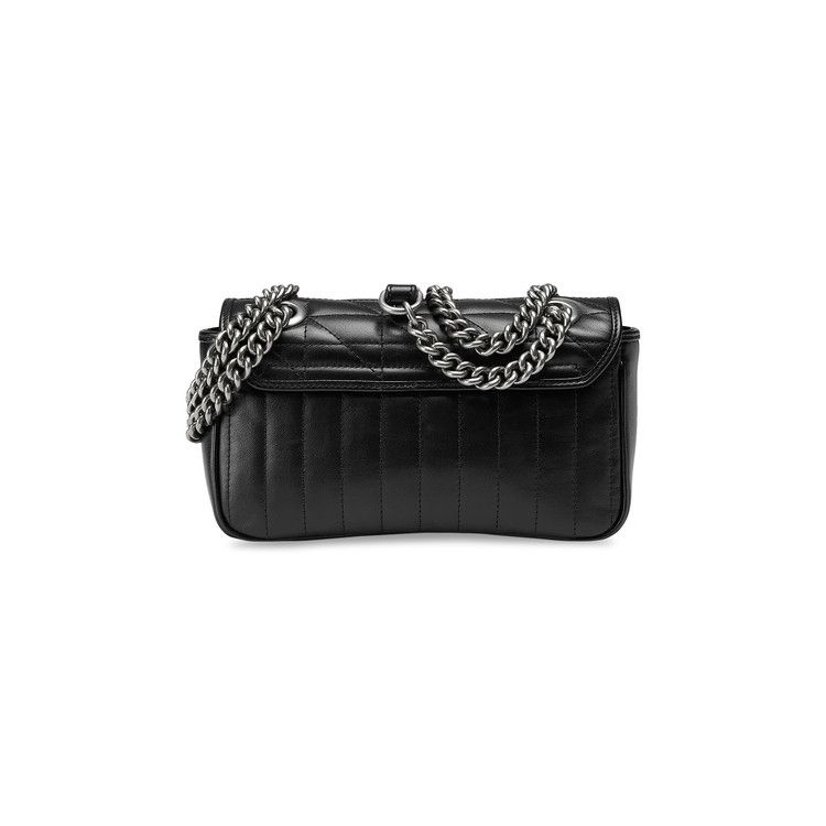 Buy Gucci GG Marmont Mini Shoulder Bag 'Black' - 446744 UM8AN 1000